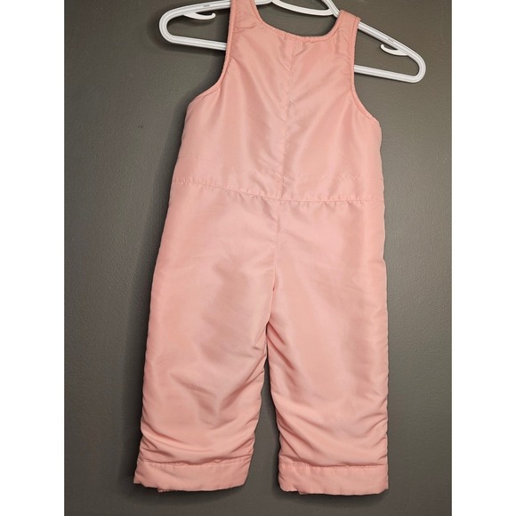 Girl's Pink 2T Snow Bibs Pants Children's Place Toddler - Picture 3 of 5